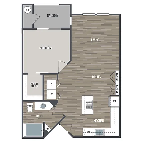 Floor plan 1B