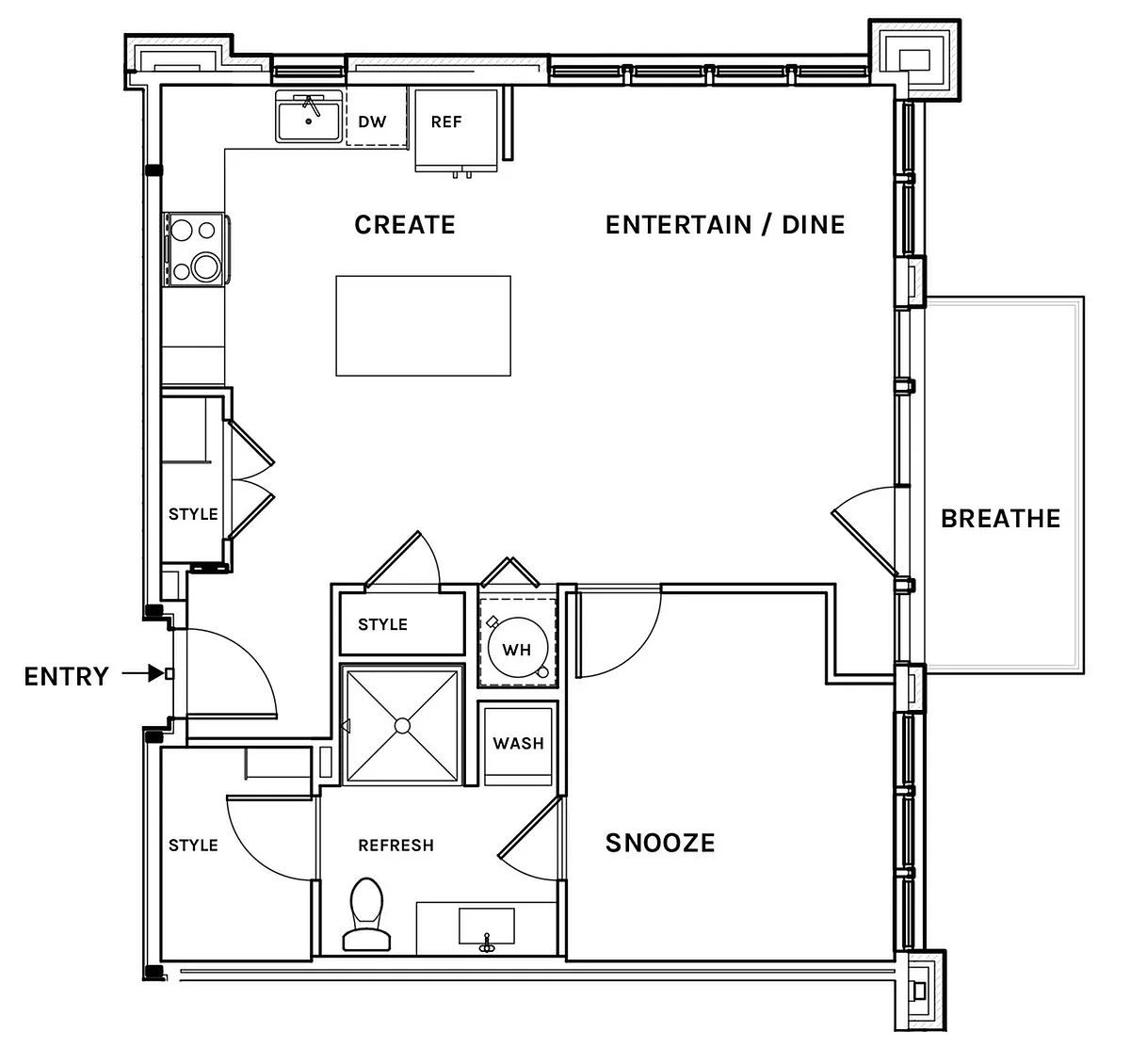 Floor plan A14