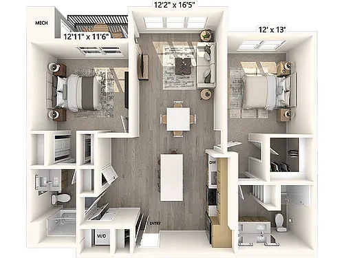 Floor plan BM12ac