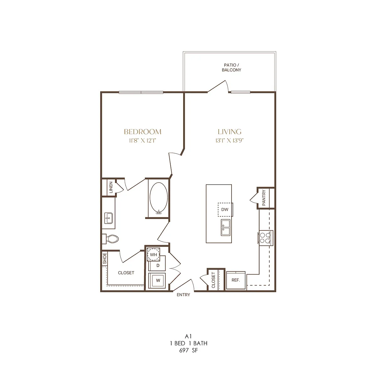 Floor plan A1