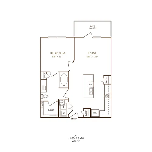Floor plan A1