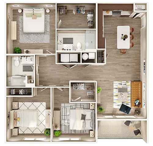 Floor plan C1