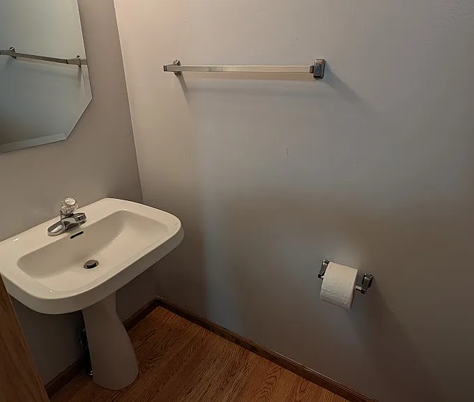 lower half bath