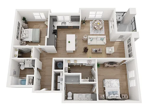 Floor plan B22