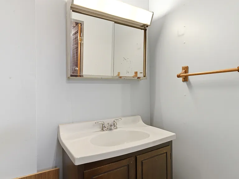 Half bath in basement