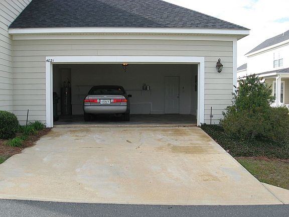 oversized 2-car garage