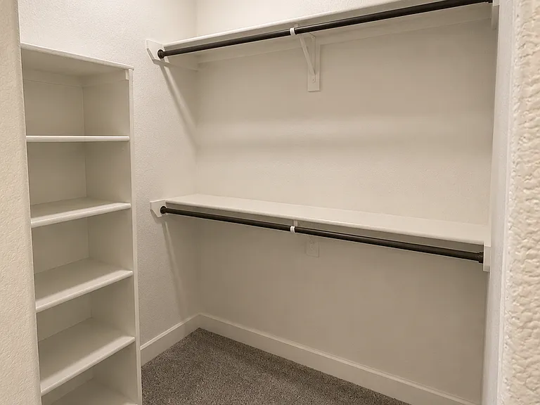 Master Bathroom Walk-in Closet