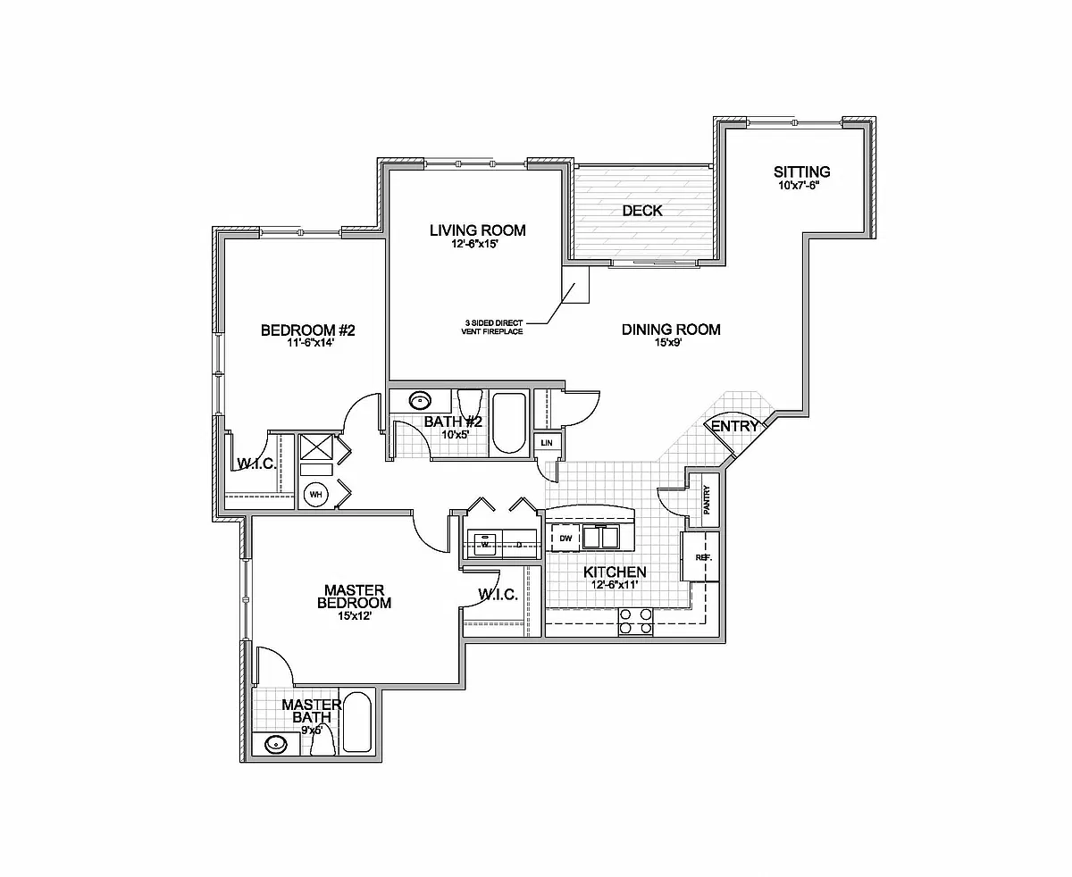 Floor plan Solstice (Flat)
