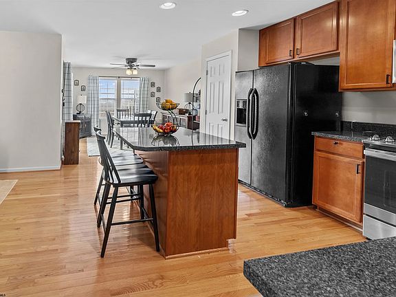 Kitchen with Stainless Steel Appliances and Island on 2nd Level