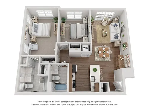 Floor plan B3