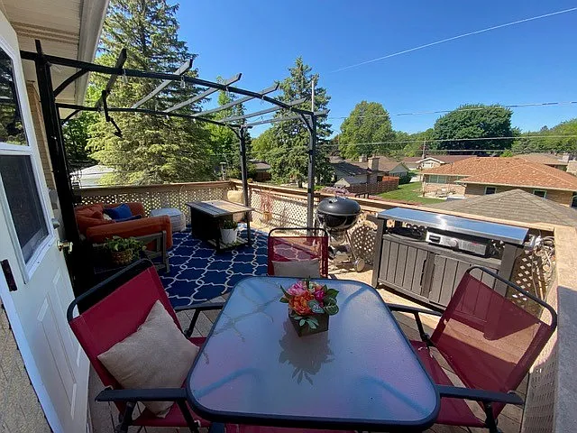 Private balcony