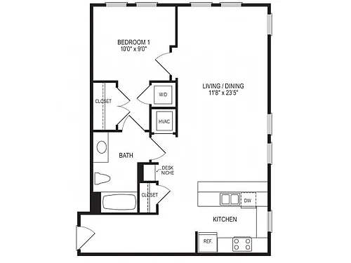 Floor plan Fleet