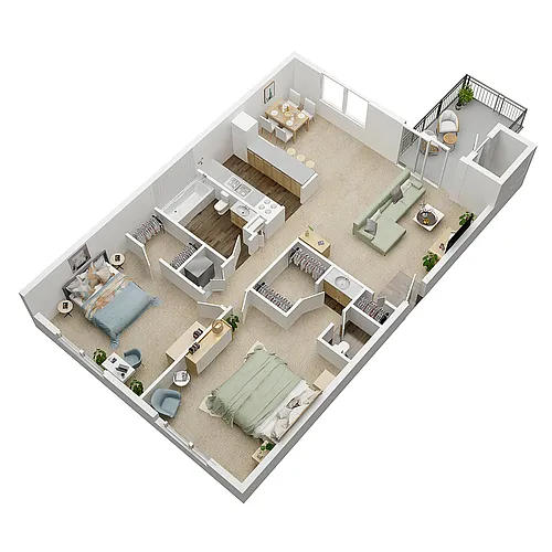 Floor plan Caladesi Island