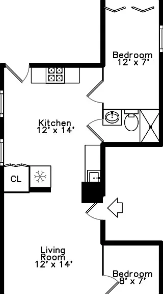 1304 W Ohio St #2F — Photo 14