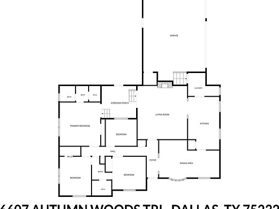 2nd image of 6607 Autumn Woods Trl