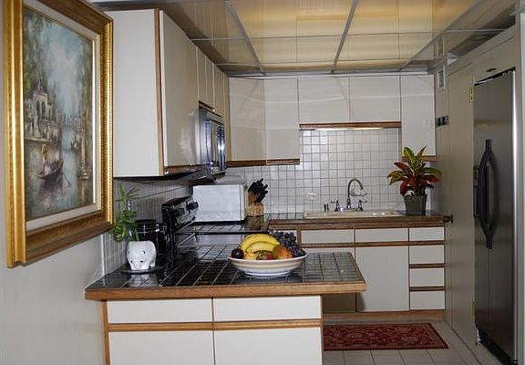 Bright kitchen with newer appliances