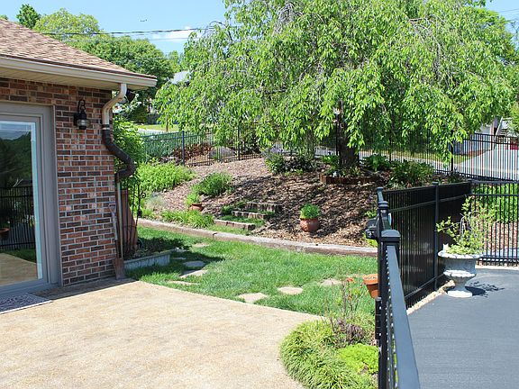 View from front door entry