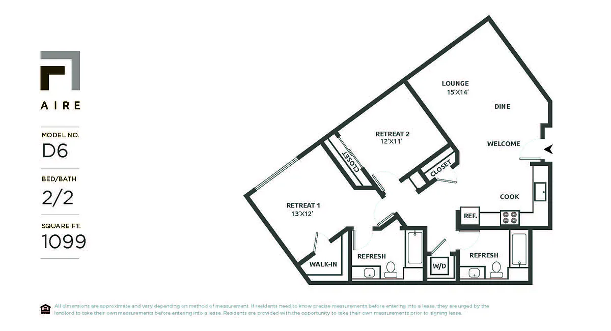 Floor plan D6
