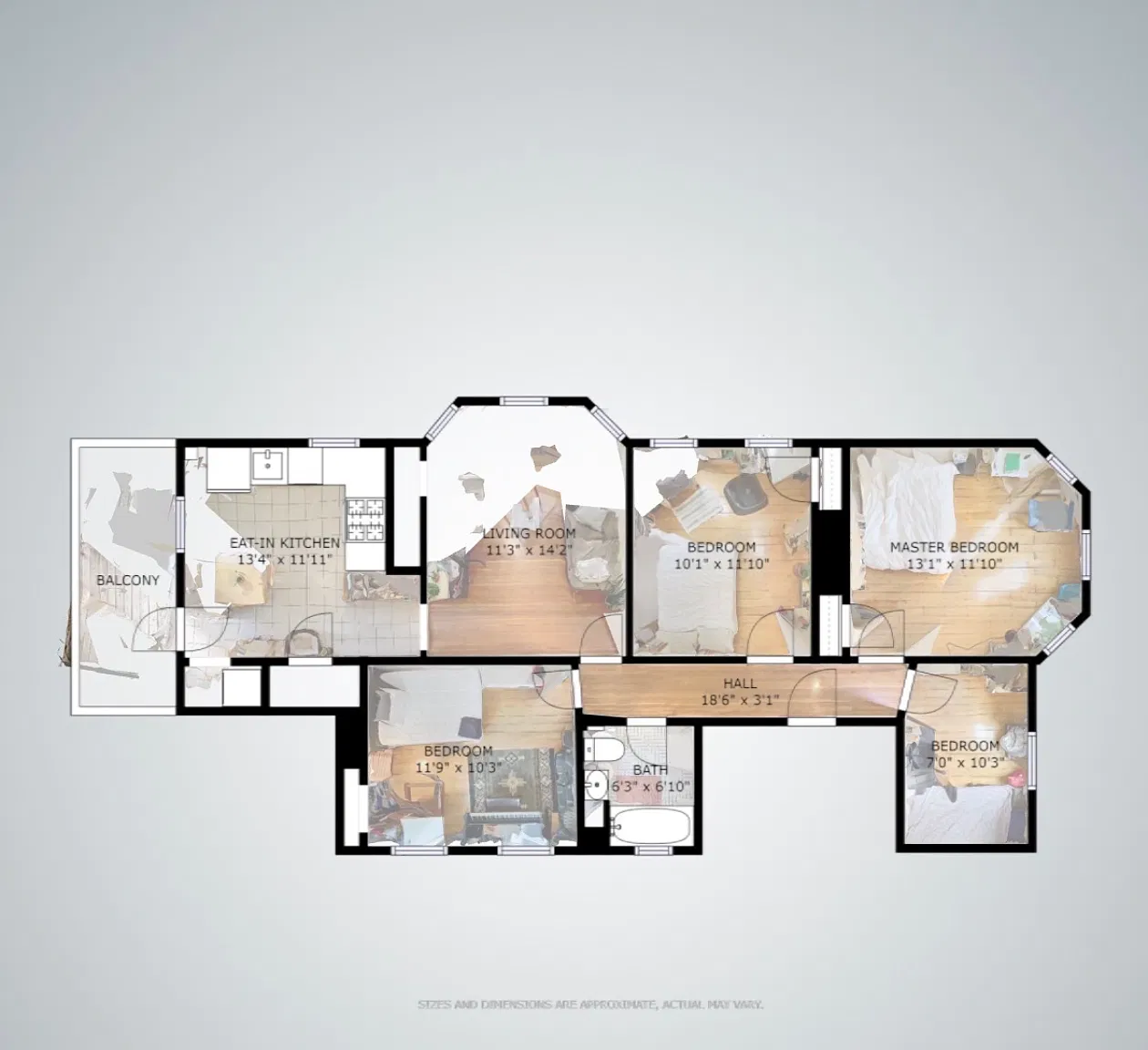 4 bed, $1,200 — Photo 1
