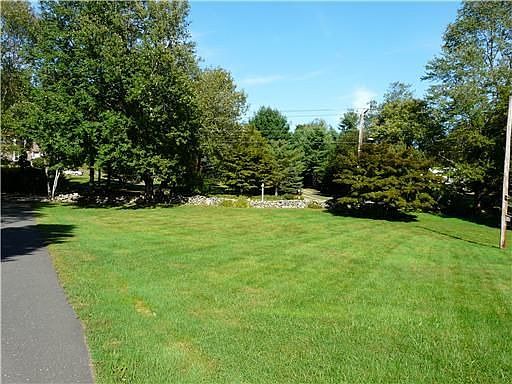 Front Lawn and Stone Wall
