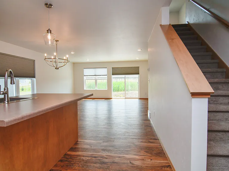 Stairs to second floor