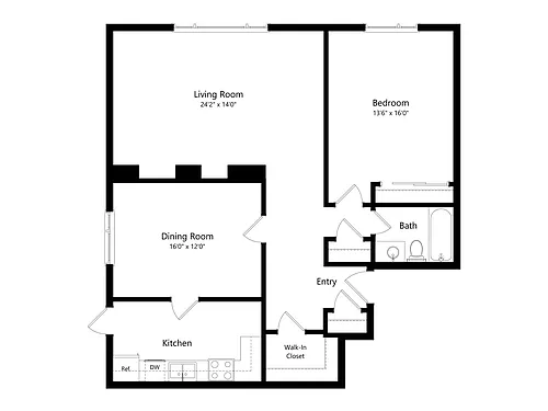 Floor plan Larsen