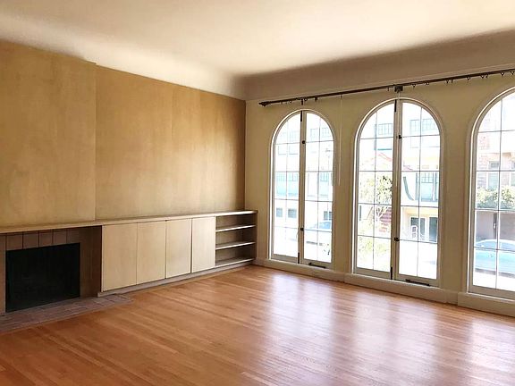The Living Room with large French windows enjoys a lot of natural light...