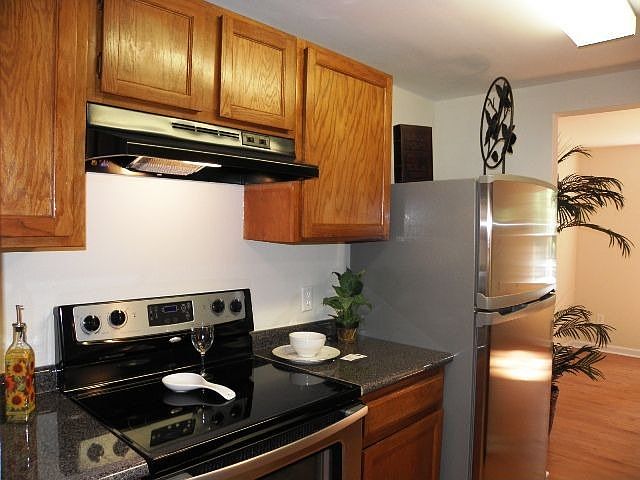 Freshly remodeled kitchen