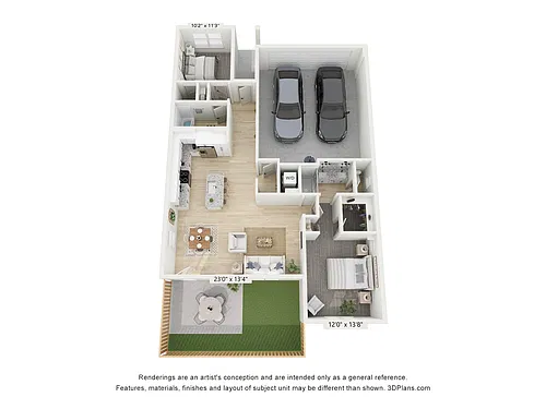 Floor plan 1C