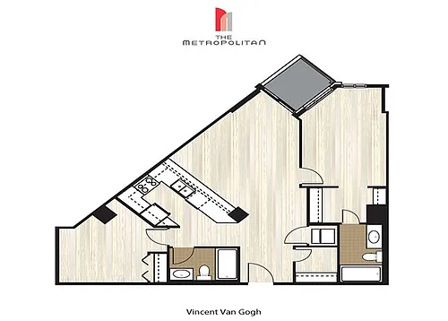 Floor plan Van Gogh