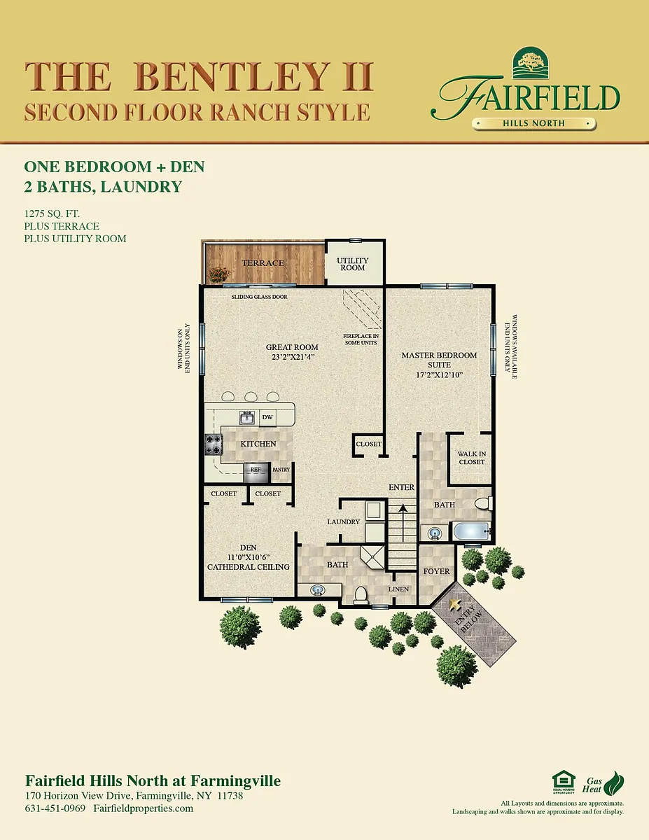Floor plan The Bentley II