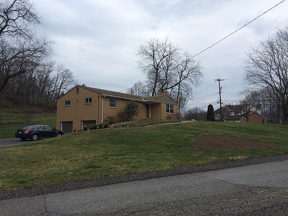 Exterior of the house with garage view