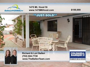 1475 Mount Hood St, Las Vegas, NV 89110
