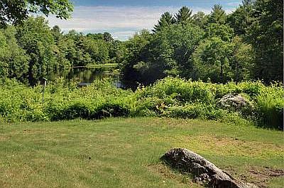 Backyard view of Wood River