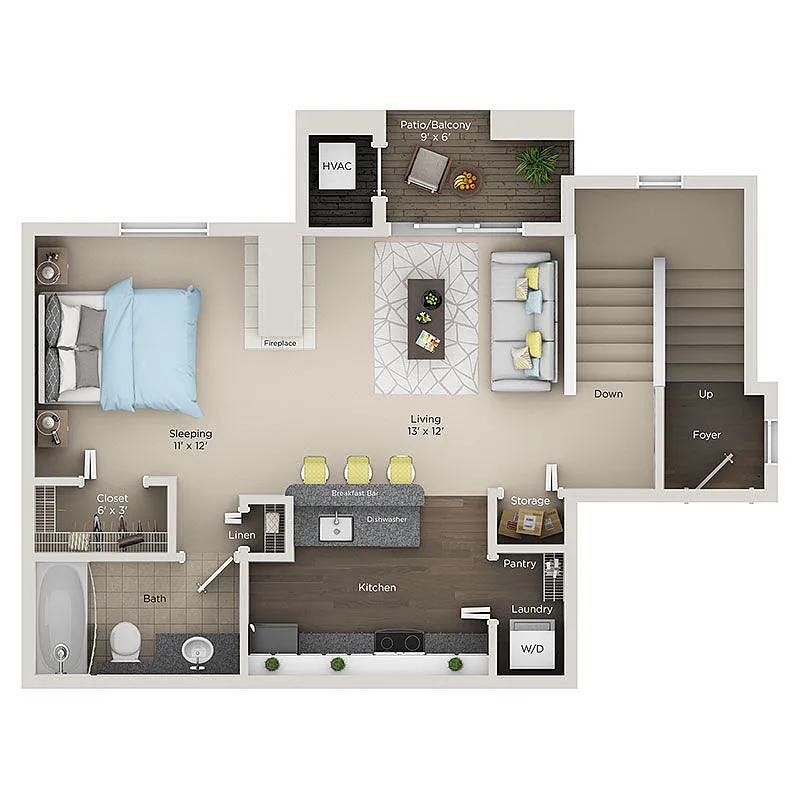 Floor plan S1R