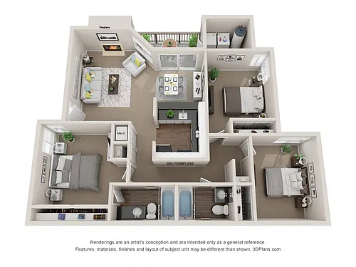 Floor plan Residence 4 Luxury