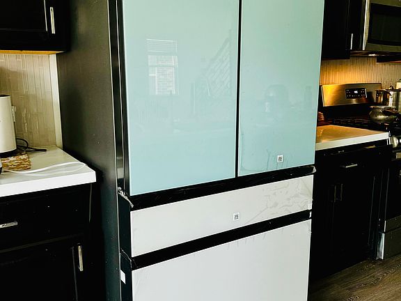 Samsung 30 cu. ft. Bespoke 3-Door French Door Refrigerator with Beverage Center