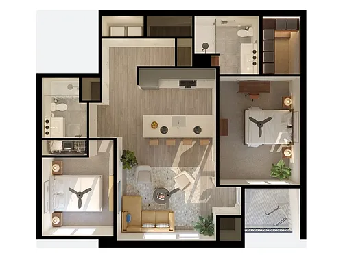 Floor plan B2