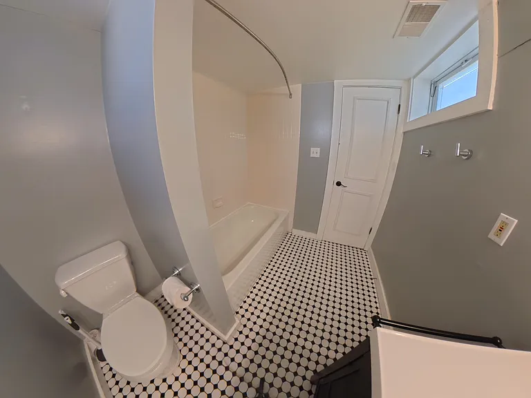 Basement bathroom