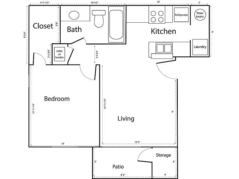 Floor plan Jrx1