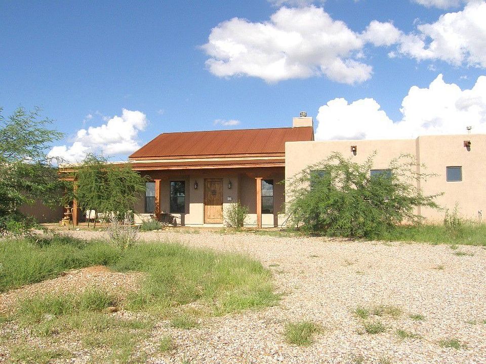 The front of the home