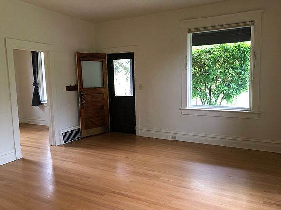 Living Room. Looking at the front door.