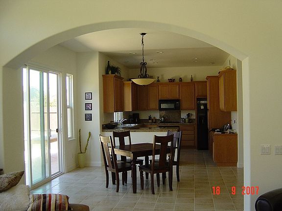 Kitchen from fam room