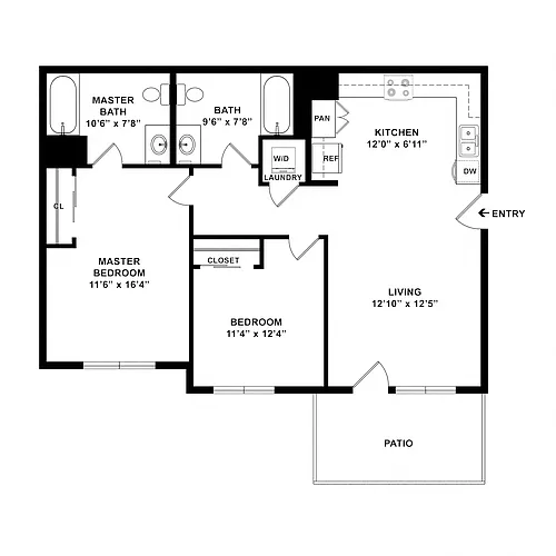 Floor plan Lily