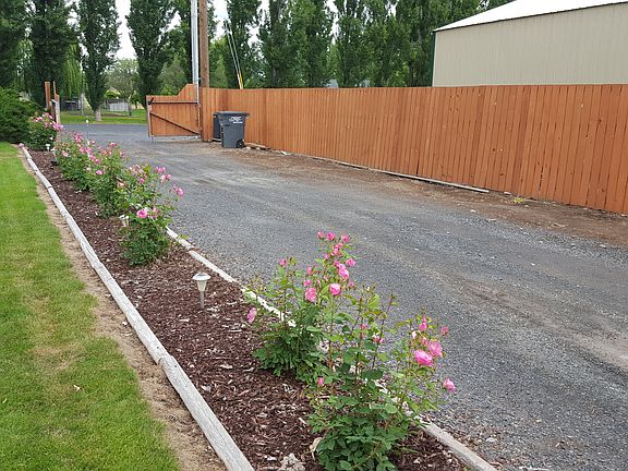 driveway showing gate