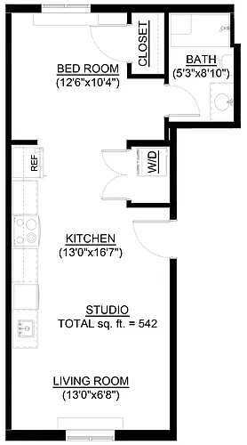 Floor plan Holt