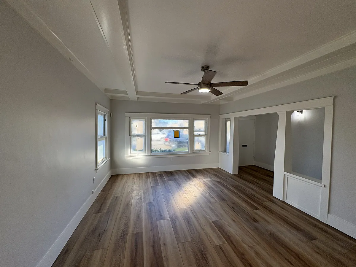 View from living room towards front door. - 275 N Orange St