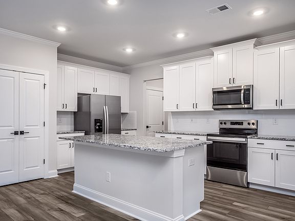Each home comes with brand new appliances