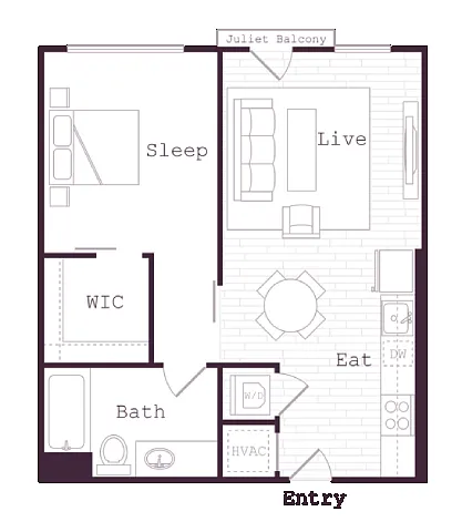 Floor plan INK Calla