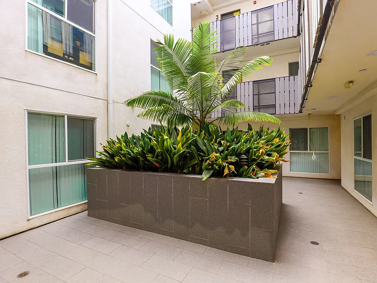 Courtyard of Residential Apartment Community in West LA